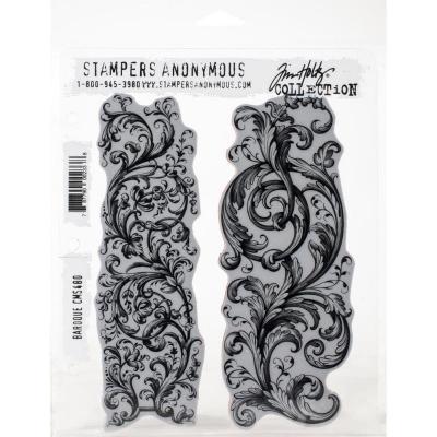 Stampers Anonymous Tim Holtz Cling Stamps - Baroque